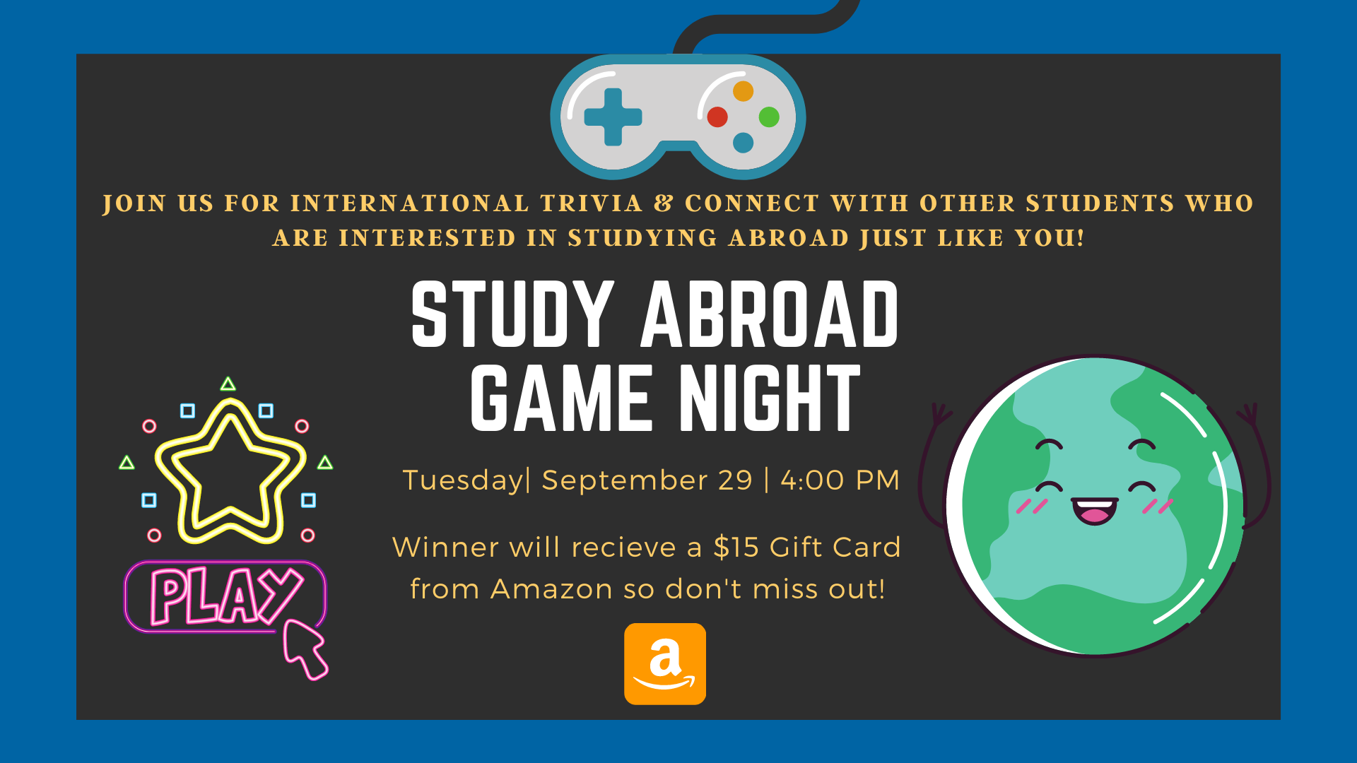 study abroad game night