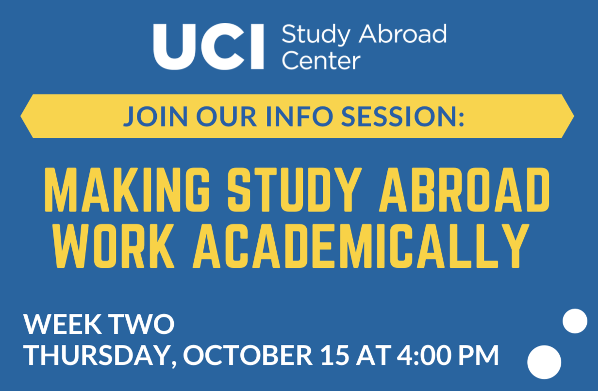 making study abroad work academically