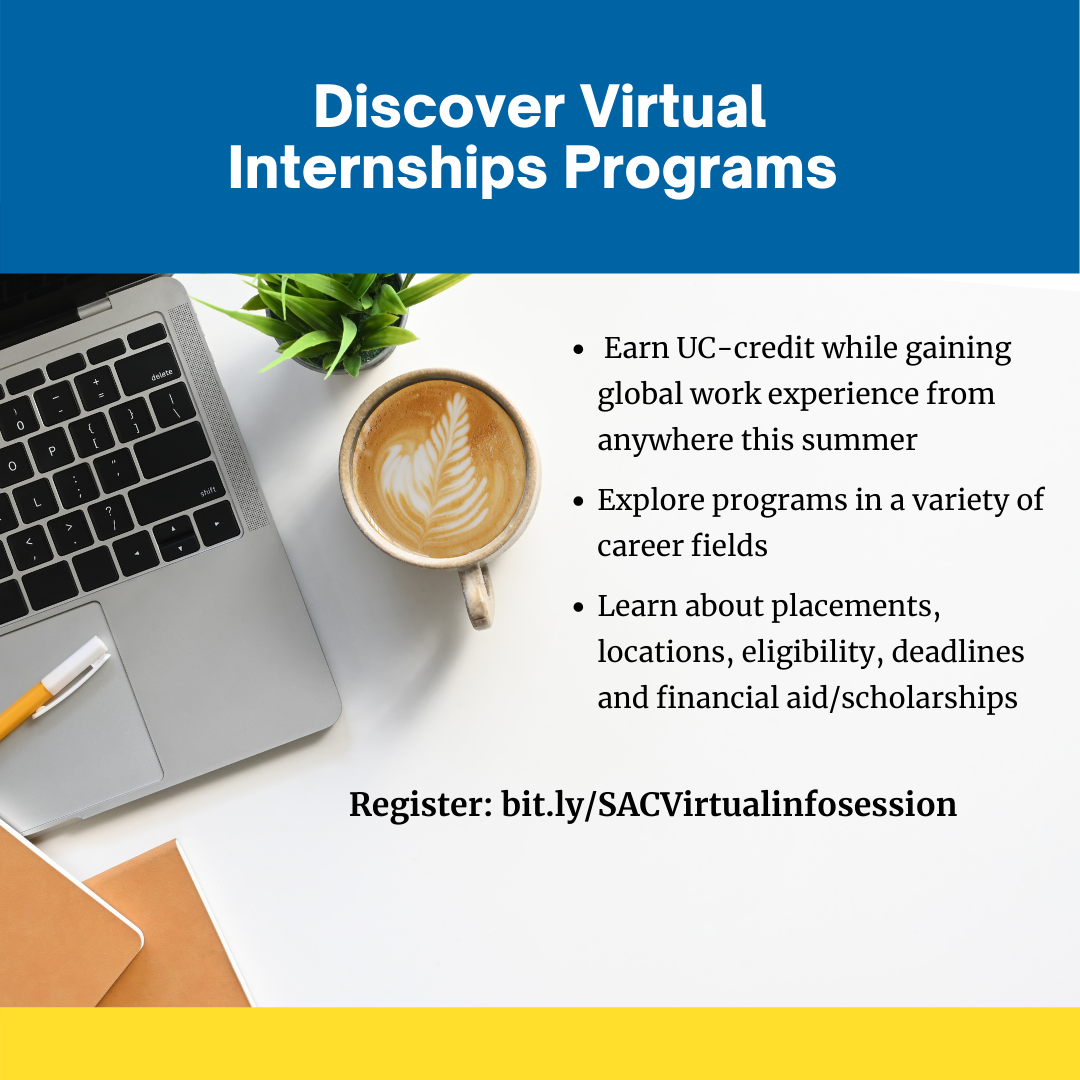 Global Virtual Internships Info Session UCI Study Abroad